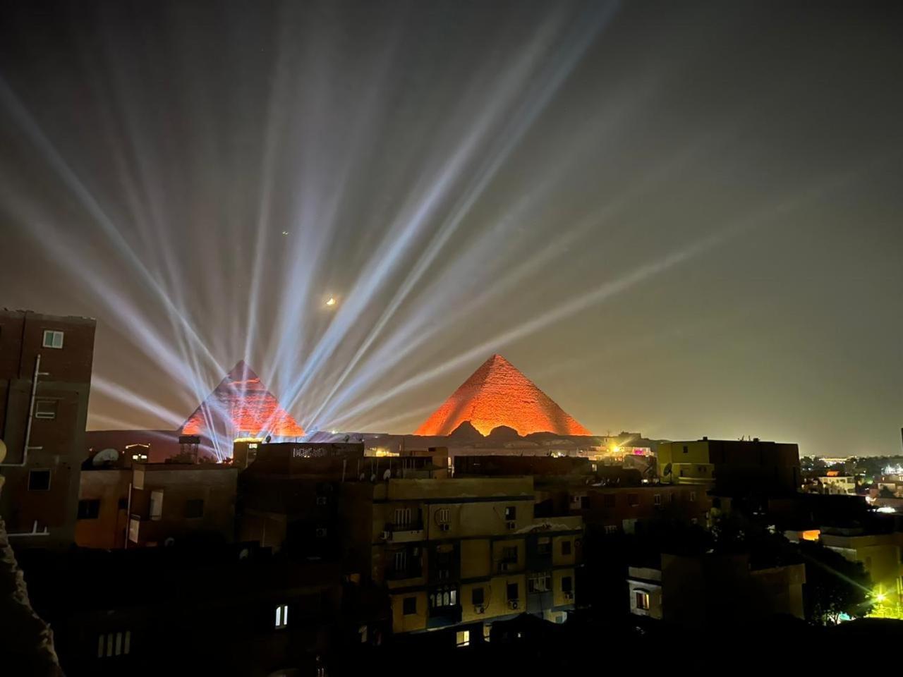 Kafret el-Gabal Grand Pyramid View Hotel מראה חיצוני תמונה
