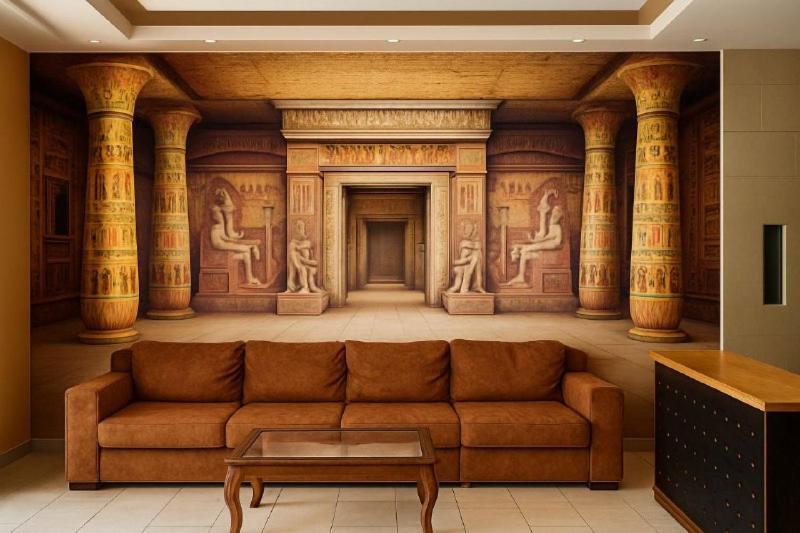 Kafret el-Gabal Grand Pyramid View Hotel מראה חיצוני תמונה